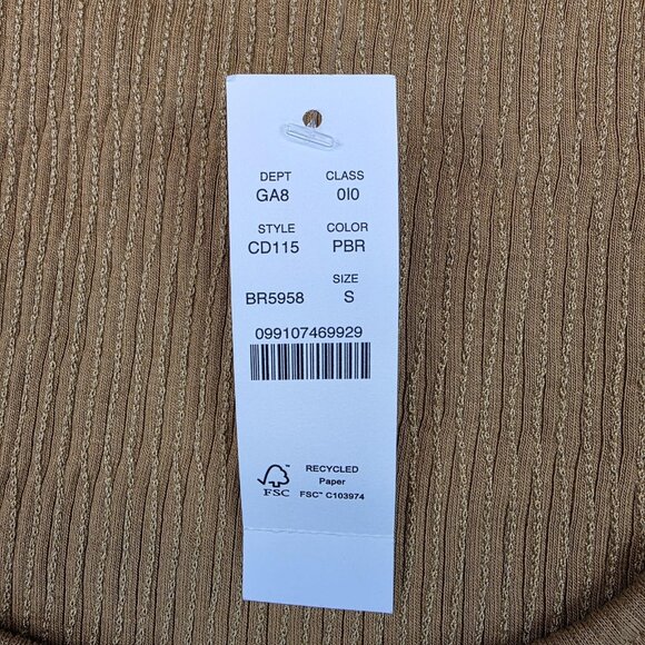 J.Crew Sequin Tank Top Womens Small Gold Scoop Neck Knit Sleeveless Party CD115 - Picture 3 of 12